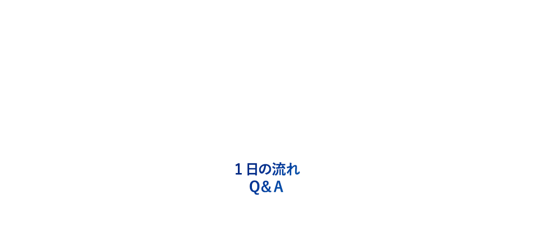 1日の流れ/Ｑ＆Ａ